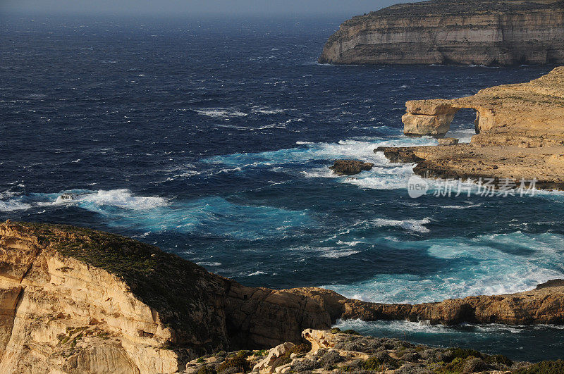 Dwejra Gozo,马耳他群岛。